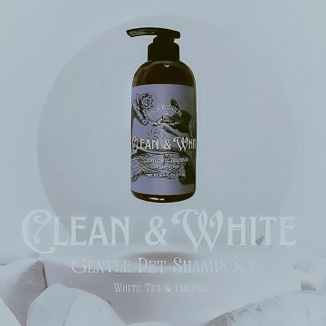 Tuck Kee Pets Clean & White Shampoo 500ml